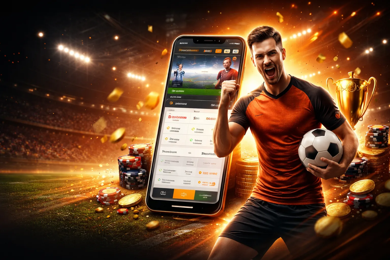 Hình ảnh nền UW99 chính thức với các trò chơi casino và thể thao